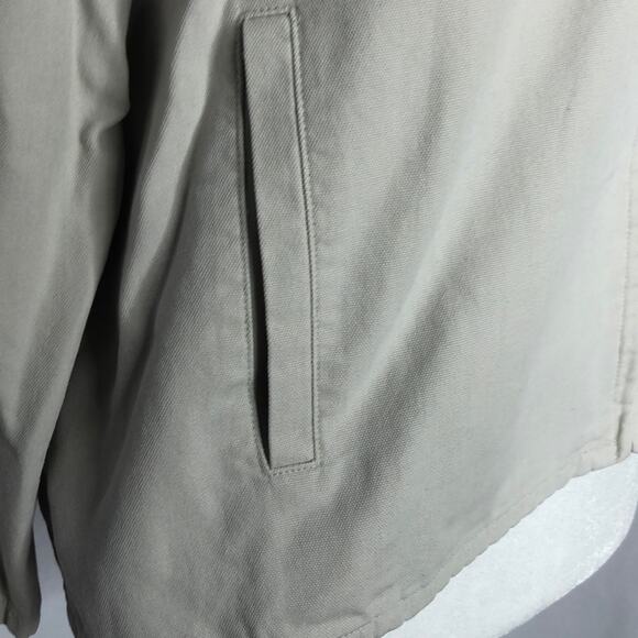 Eileen fisher tan zip up jacket - Picture 3 of 4